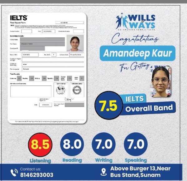 AMANDEEP K IELTS