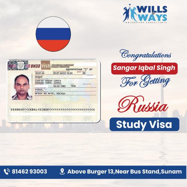 IQBAL SINGH RUSSIA STUDY VISA