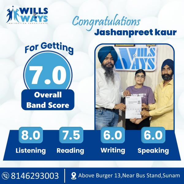 JASHANPREET K IELTS