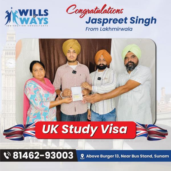 jaspreet singh uk study visa