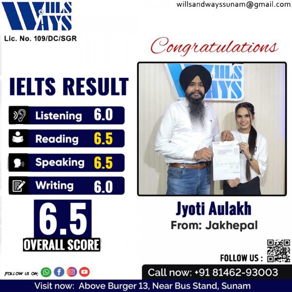 JYOTI AULAKH IELTS