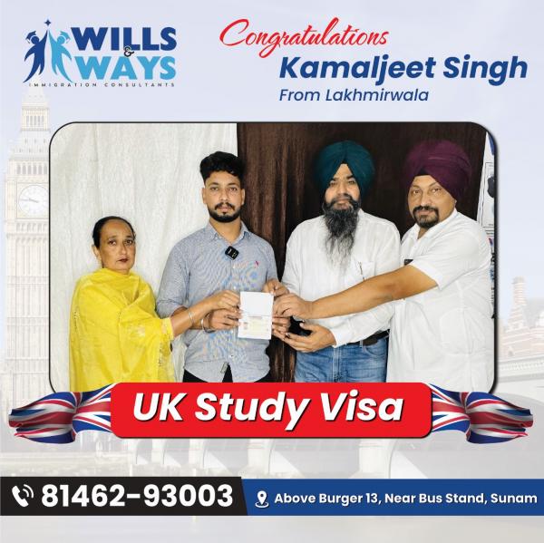 kamalpreet singh uk study visa