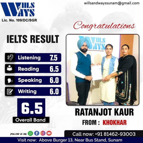 RATANJOT K IELTS