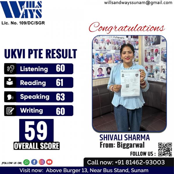 SHIVALI SHARMA PTE