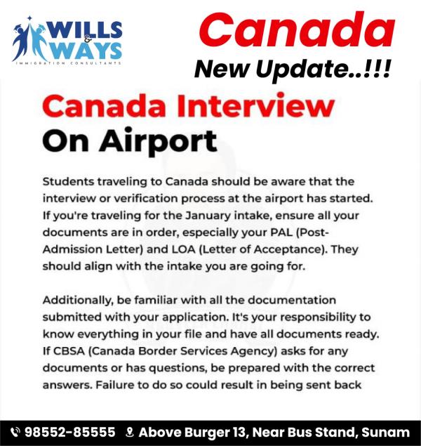 CANADA NEW UPDATE